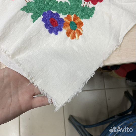 Старинный чувашский национальный платок 0162 (сзр)