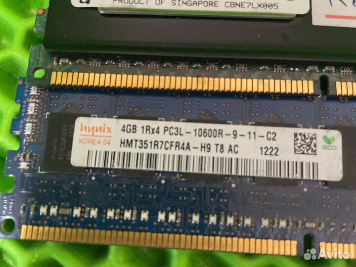 Серверная память ddr3 4 гб