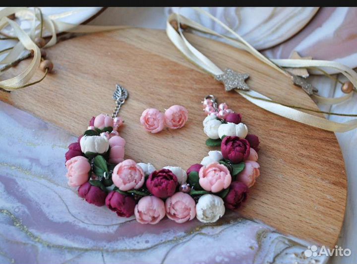 Браслет и серьги 