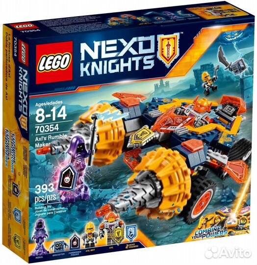 Lego Nexo Knights 70354 Бур-машина Акселя