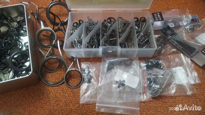 Пропускные кольца и тюльпаны для спиннингов(ремонт