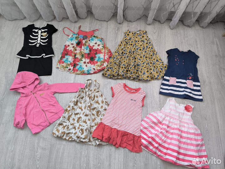 Пакет одежды для девочки 98-104см