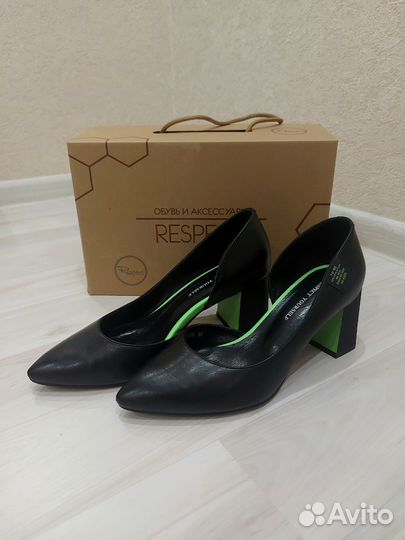Кожаные туфли Respect, 37