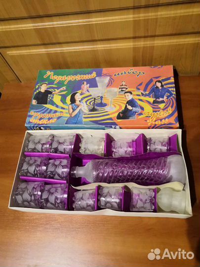 Подарочный набор хрусталь - стекло СССР