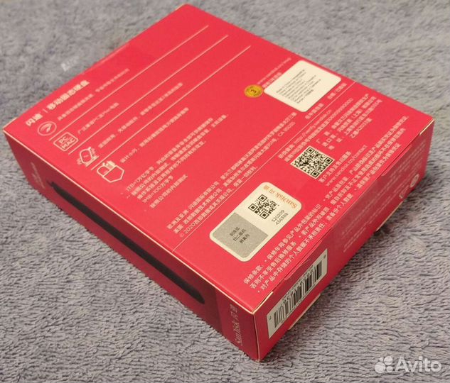 Внешний диск SanDisk Portable SSD, 1TB E30, новый