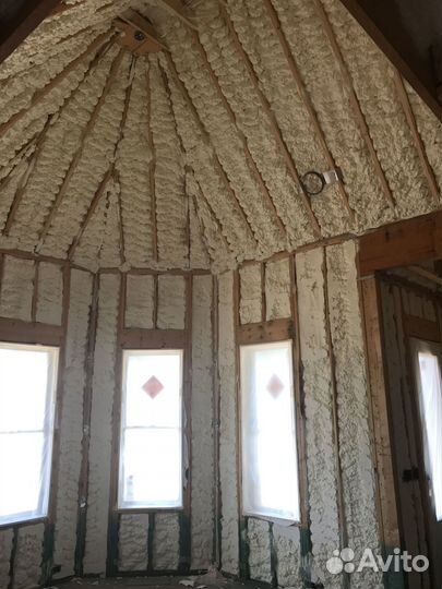 Утепление пенополиуретаном внутренних стен дома