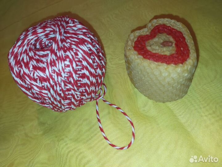 Набор свечей из вощины