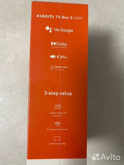 Xiaomi mi TV Box S (2nd Gen) 4К