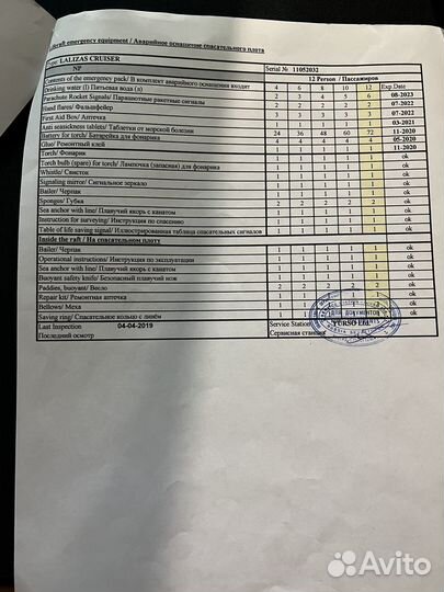 Спасательный плот lalizas