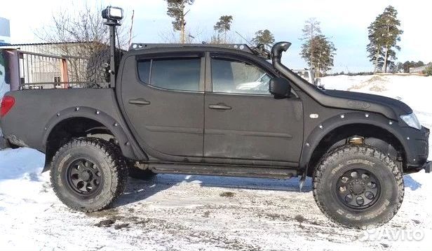 Лаптеры - Расширители арок на Mitsubishi L200