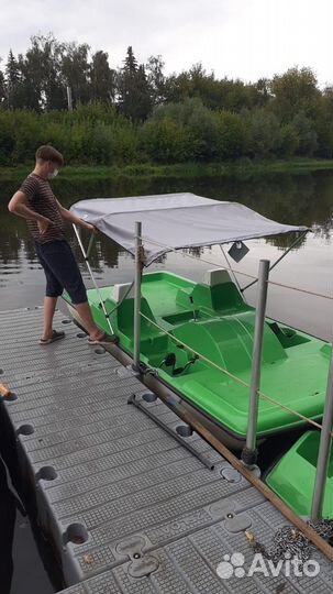 Новый водный велосипед (катамаран) Сава 400В