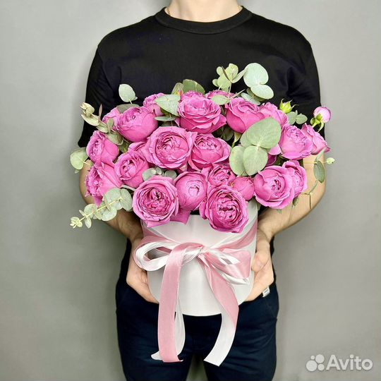 Пионовидные розы для