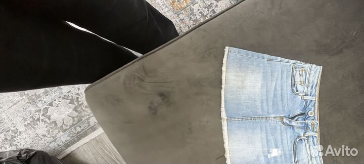 Джинсовая юбка zara 116