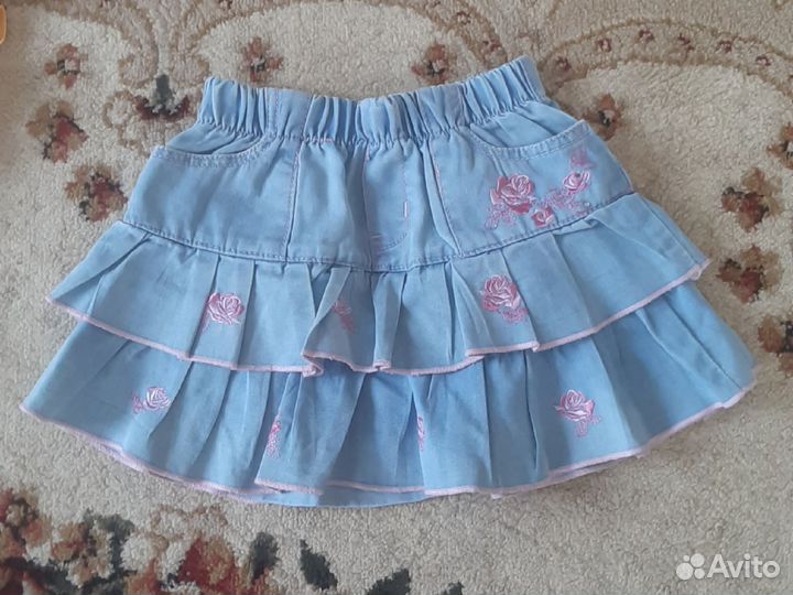 Пакет одежды для девочки на рост 110- 116 см