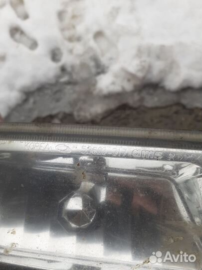 Противотуманные фара nissan almera