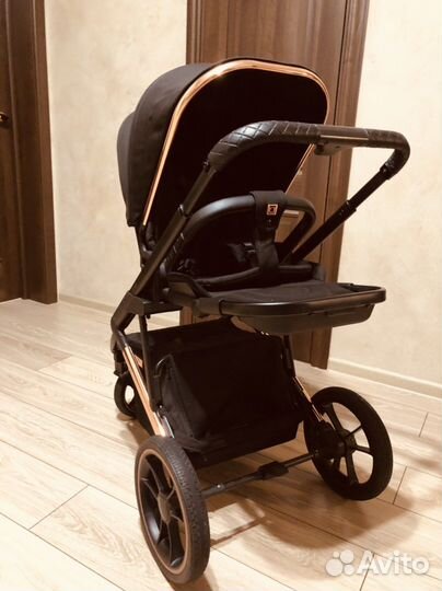 Коляска Moon Styl 2 в 1 Gold Rose