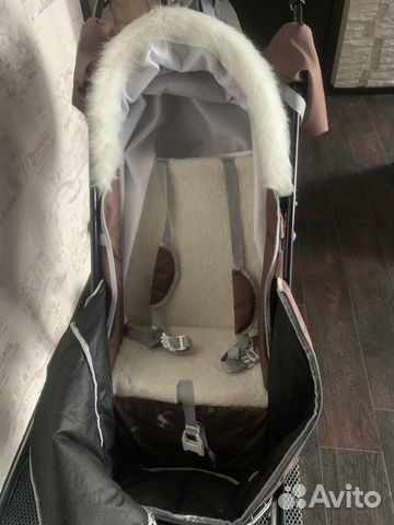 Детские санки коляска