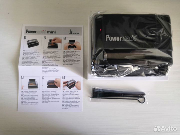 Powermatic mini. Машинка для набивки сигарет