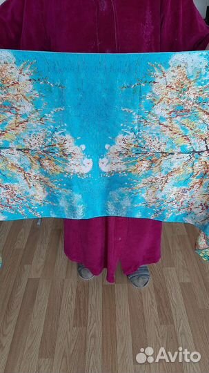 Палантин новый шелк