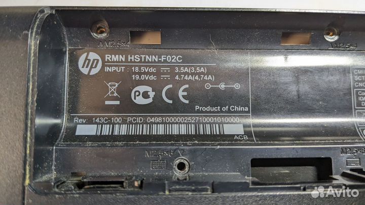 Ноутбук hp G62 разбор