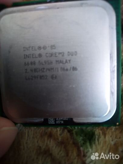 Процессор intel core 2 duo