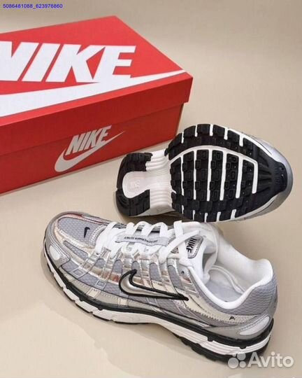 Кроссовки nike p6000 silver оригинал