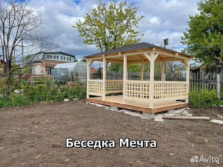Беседки. Привезём и установим за 1 день
