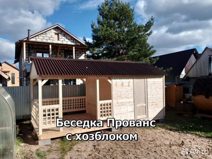 Беседки. Свыше 100 вариантов беседок