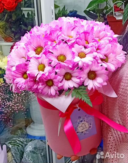 Живые цветы букеты