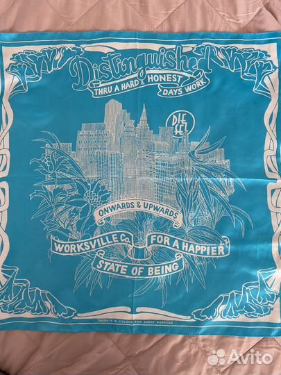 Шелковый платок новый Diesel