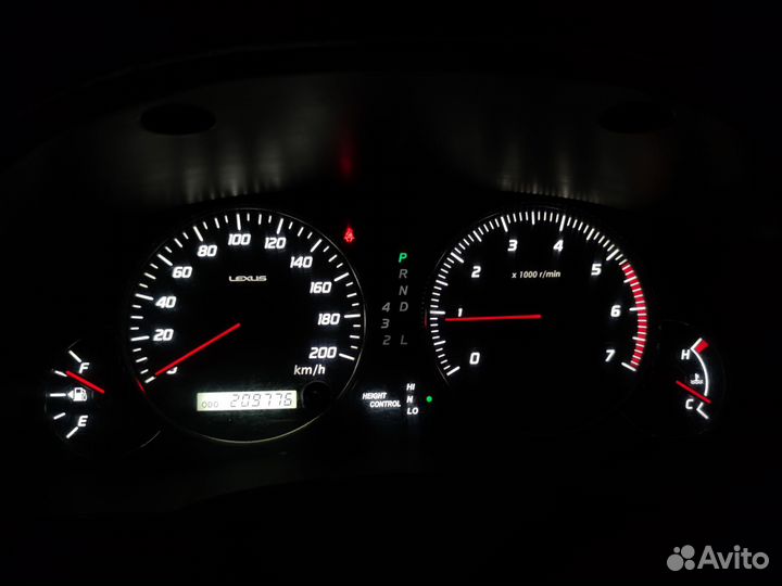 Приборная панель land cruiser 100, lexus 470