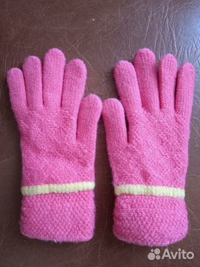 Детские перчатки новые