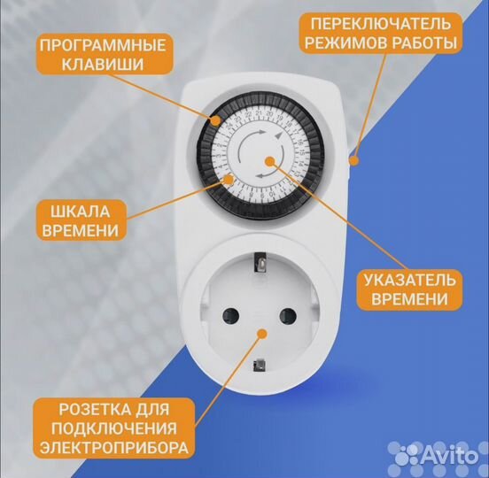 Умная розетка с таймером