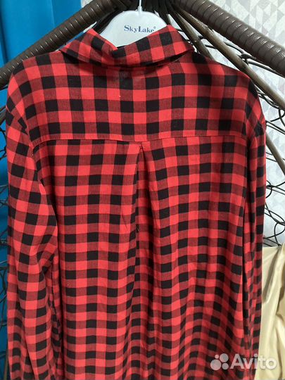 Рубашка в клетку 140 146