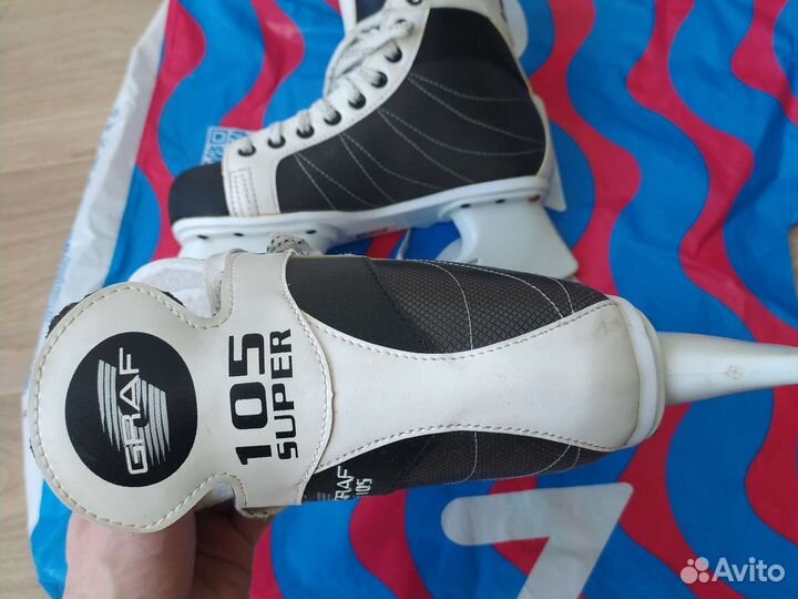 Коньки Graf 105 super 39 размер