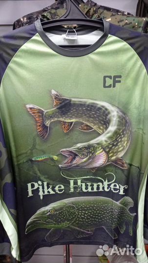Джерси Crazy Fish Pike Hunter camo