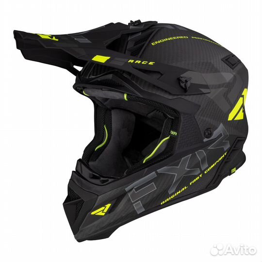 Шлем FXR Helium Carbon w / D-ring LG