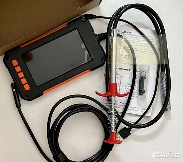 Видеоэндоскоп с зажимом