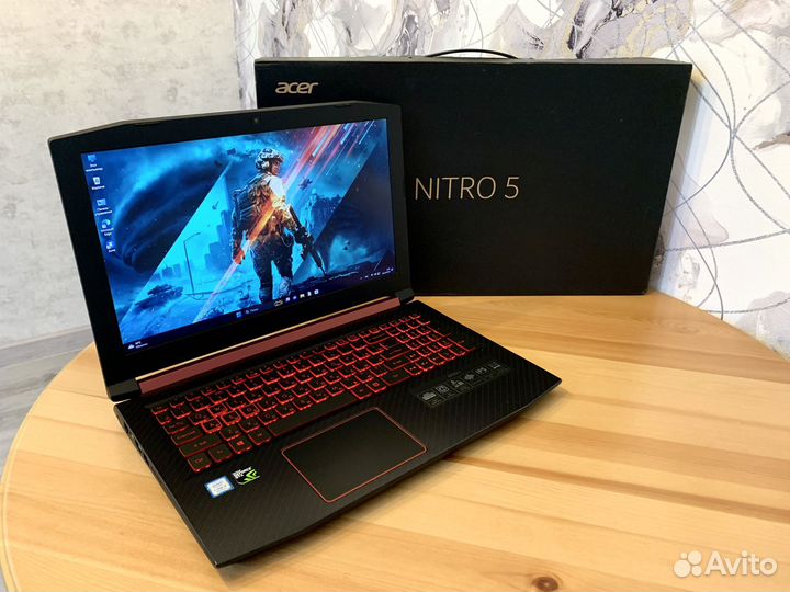 Игровой Acer Nitro i5 8300H/GTX 1050 4gb
