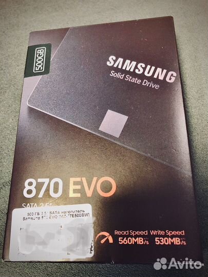 Ssd samsung 870 evo 500gb