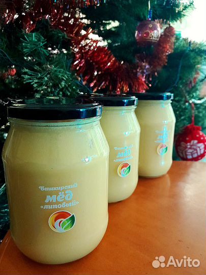 Мед липовый с собственной пасеки