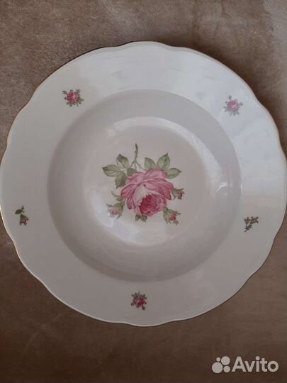 Тарелка для первого.Кахла ГДР