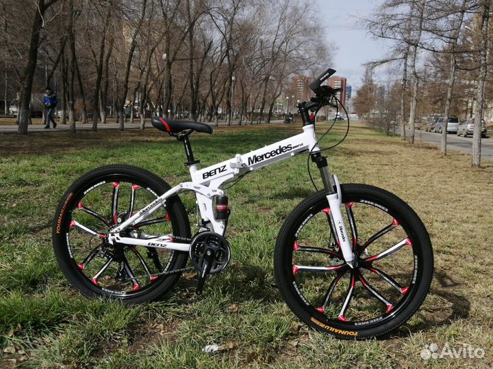 Велосипед на литых дисках