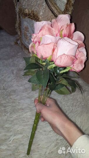 Цветы искусственные Розы Новые