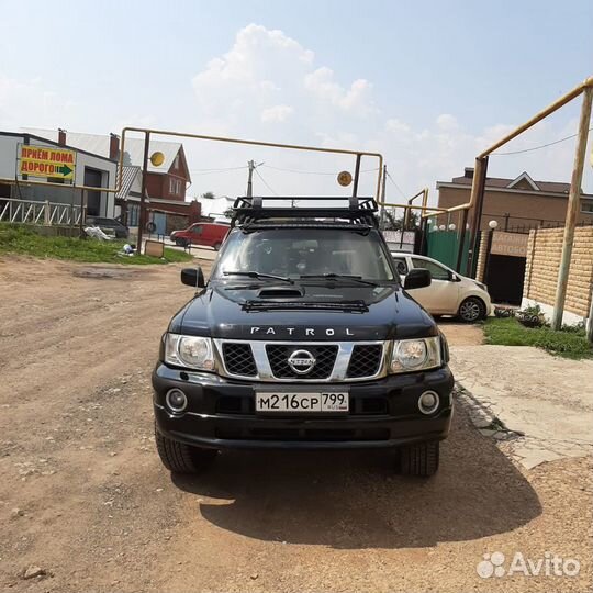 Багажник экспедиционный Nissan Patrol (с сеткой)