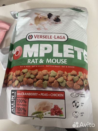 Сухой корм для крыс и мышей