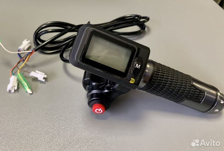 Ручка газа с дисплеем/бк для электросамока 48v