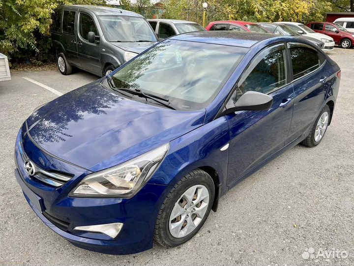 Hyundai Solaris 1.4 МТ, 2016, 160 000 км