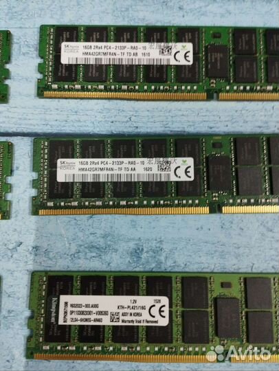 Серверная оперативная память 16гб ддр4 2133Mhz