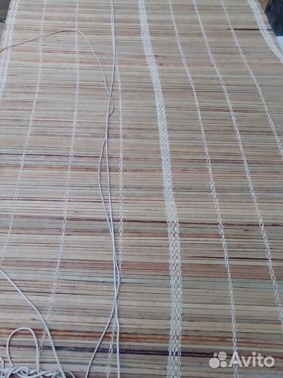 Жалюзи бамбук рулонные